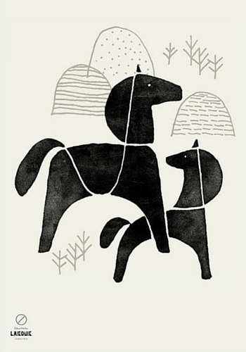 Laikonik's nordic horse print