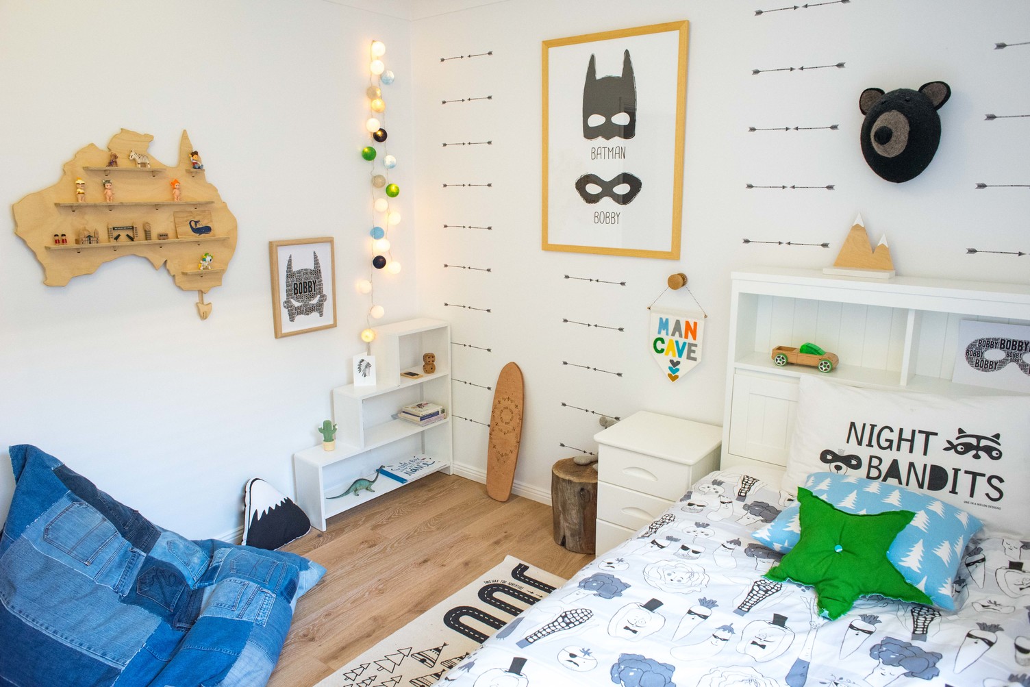 Boys bedroom, scandi makeover