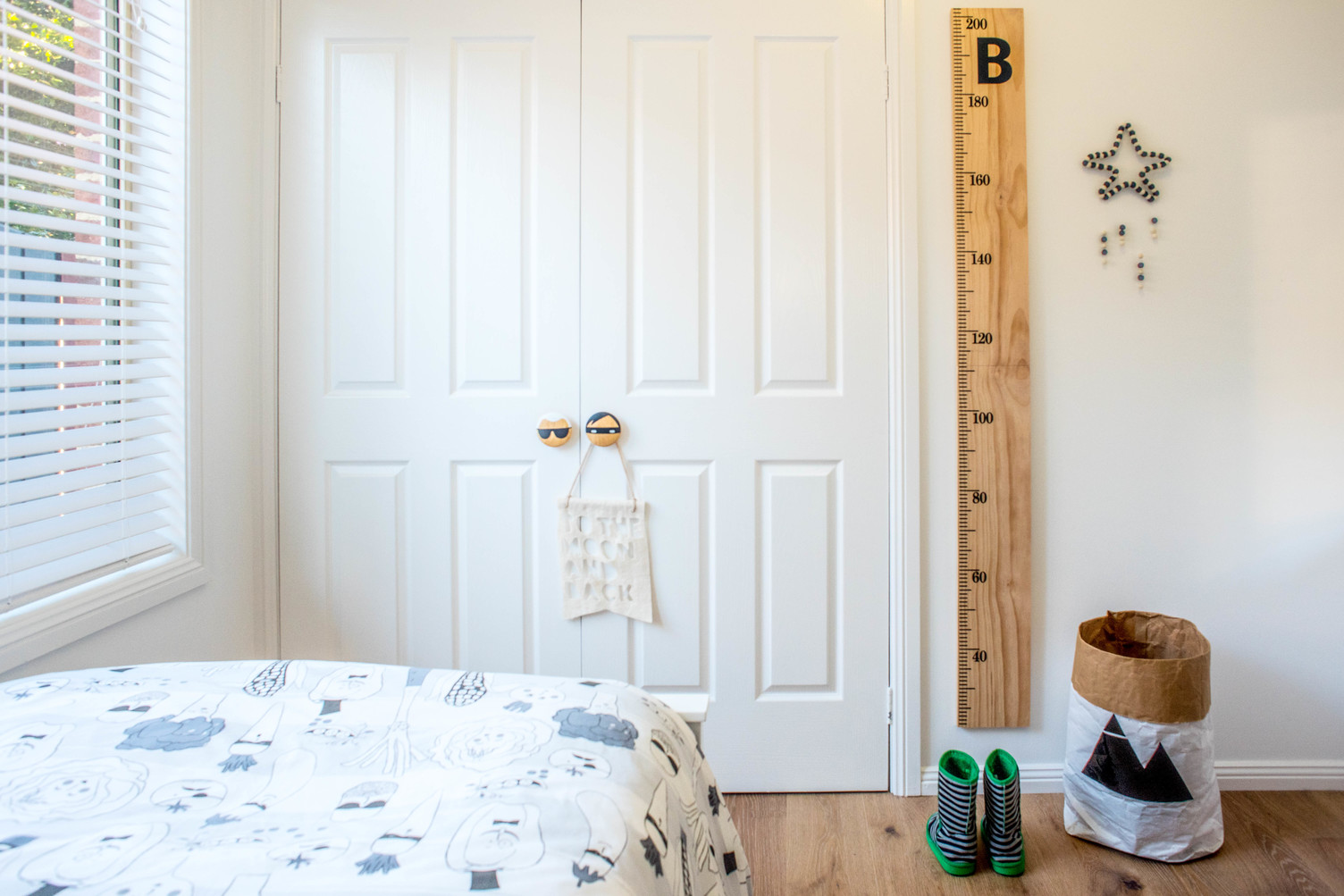 Boys room, Scandi makeover