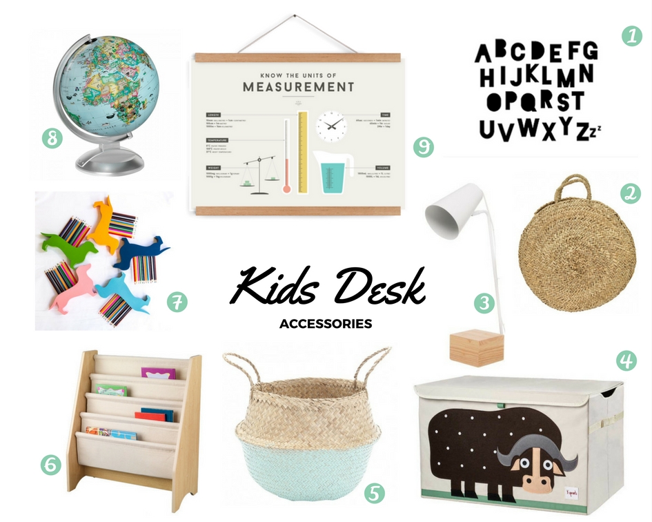 desk accessories for kids